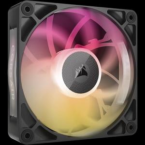 Corsair iCUE LINK RX120 MAX RGB Expansion 120 мм PWM вентилятор - черный (одиночная упаковка)