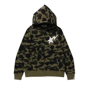 Зип-апы BAPE 1st Camo Full Zip Hoodie 'Green'