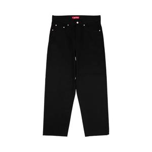 Штаны Supreme Baggy Selvedge Jean 'Жесткий черный'