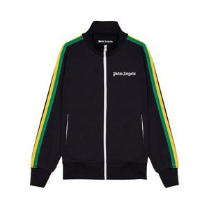Трековые куртки Palm Angels Exodus Classic Track Jacket 'Black/White'