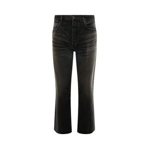 Джинсы Fear of God Straight 5 Pocket Jean 'Черный потертый'