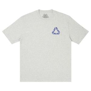 Футболки с коротким рукавом Palace P-3 Outline T-Shirt 'Серый меланж'