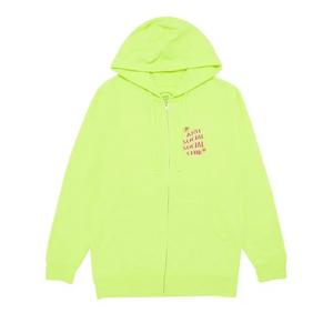 Толстовки на молнии Anti Social Social Club Coral Crush Zip Up Hoodie «Желтый»