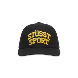 Бейсболки Stussy Mid-Depth Sport Snapback 'Черный'