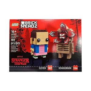 Игрушки и игровые наборы LEGO Brick Headz Очень странные дела Демогоргон и Одиннадцать набор