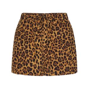 Крепдешиновые шорты Animalier