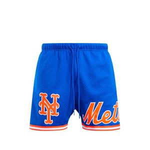 Шорты New York Mets с кулиской из коллаборации с MLB