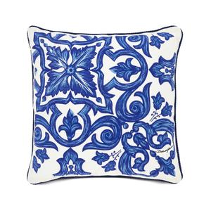 Подушка с принтом Majolica