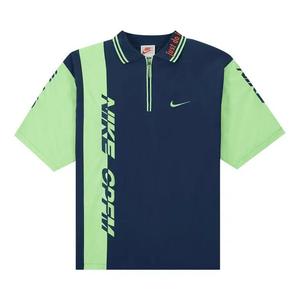 Поло Nike x Cactus Plant Flea Market Short-Sleeve Polo 'Navy/Green'