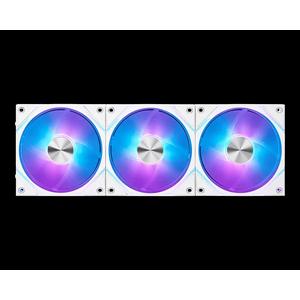 MSI MPG EZ120R ARGB 120mm Triple Pack обратный белый корпусной вентилятор