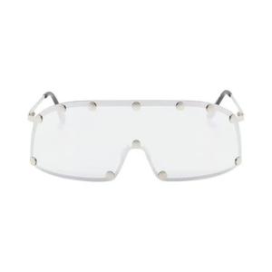 Очки Rick Owens Shield Sunglasses 'Silver'