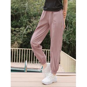Спортивные брюки на кулиске с манжетами [KS0797]