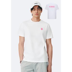 УНИСЕКС K-SWISS ФУТБОЛКА С КОРОТКИМ РУКАВОМ С ЛОГОТИПОМ