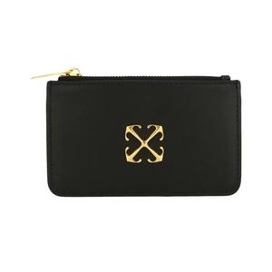 Кошельки Off-White Jitney Arrows Plaque Leather Wallet 'Black'