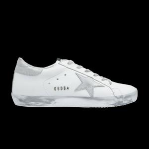 Кроссовки Golden Goose Wmns Superstar 'White Silver Sparkle'