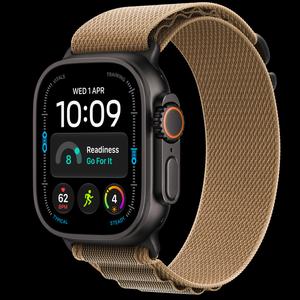 Apple Watch Ultra 4 49 мм, GPS + Cellular, титан, Black, ремешок Desert Alpine Loop