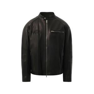 Байкерская куртка Belstaff Cafe Racer с вышивкой