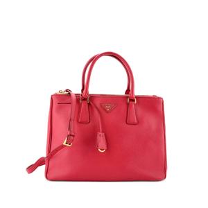 Сумка-тоут Double Zip Lux из сафьяновой кожи