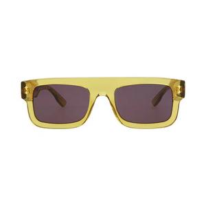 Солнцезащитные очки Gucci Square Frame 'Yellow/Grey'