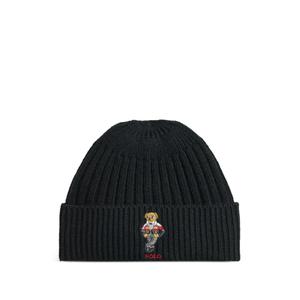 Шапка бини Polo Bear в рубчик