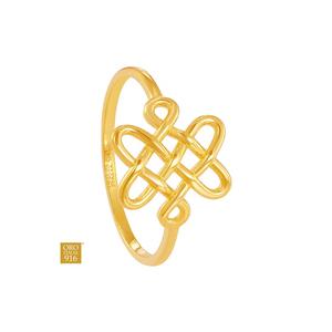 HABIB Oro Italia 916 Желтое золотое кольцо GR55060624 (22K золото)
