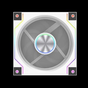 darkFlash DM20 LINE 120mm ARGB вентилятор - белый