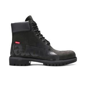 Ботинки Supreme x Timberland 6 Inch Premium Waterproof Boot 'Big Logo - Black'