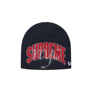 Шапки-бини Supreme New Era Rhinestone Beanie 'Navy'