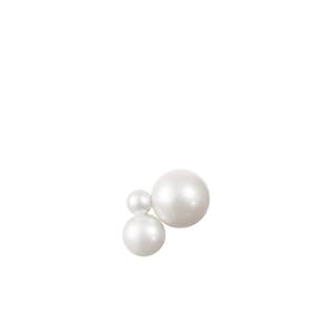 Серьга Petite Stellari из переработанного желтого золота с жемчугом