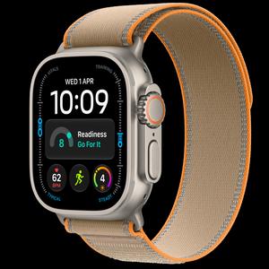 Apple Watch Ultra 4 49 мм, GPS + Cellular, титан, Natural, ремешок Sand Trail Loop