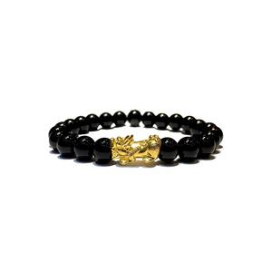 [СПЕЦИАЛЬНОЕ] LITZ 999 (24K) золотой браслет-пиксиу EPC0639-055BB (0.50г+/-)
