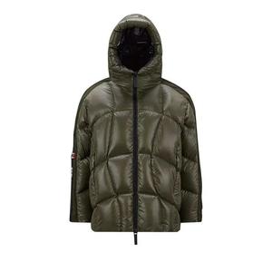 Пуховики Moncler x adidas Beiser Short Down Jacket «Темно-зеленый»