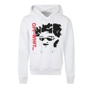 Худи Off-White Face Arrow Slim Hoodie 'White/Black'