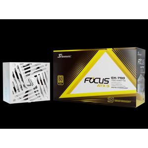 Seasonic FOCUS GX White ATX 3 (2024) 750W 80 Plus Gold полностью модульный блок питания - белый
