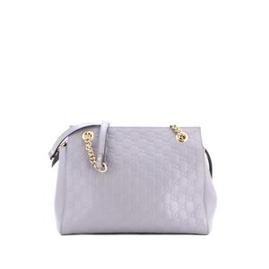 Мягкая плечевая сумка Signature Guccissima Leather Medium