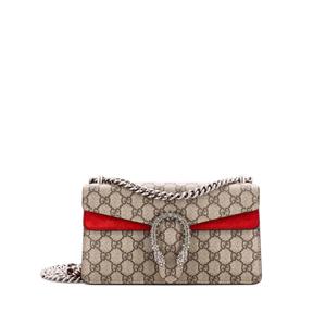Маленькая сумка на плечо Dionysus Bag GG Crystal Embellished Metal