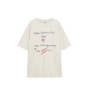 Футболка Happy Valentine's Day из коллаборации с Peanuts
