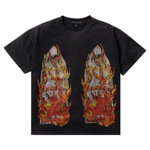 Джерси Who Decides War Rhinestone Flame Glass Jersey 'Рубин'
