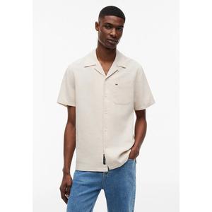 Рубашка с коротким рукавом из льняной смеси обычного кроя - Tommy Jeans