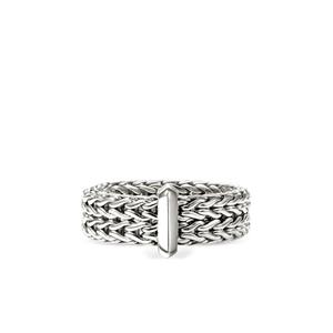 Серебряное кольцо Icon Link Bar