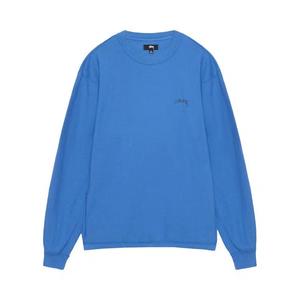 Футболка с длинным рукавом Stussy Lazy Long-Sleeve Tee 'Ocean'