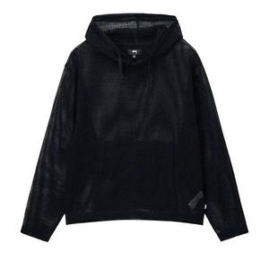 Худи Stussy Cotton Mesh Hoodie 'Black'