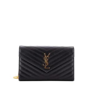Сумка через плечо Classic Monogram Wallet on Chain Matelasse Chevron Leather Medium