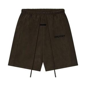 Шорты Fear of God Essentials Suede Fleece Relaxed Short 'Brown'