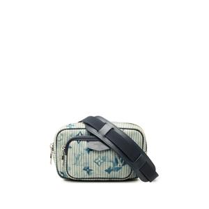 Сумка через плечо Monogram Denim Watercolor Hickory Stripes Outdoor Pouch (2021 год)