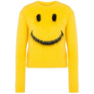 Свитер вязки интарсия из коллаборации с Smiley