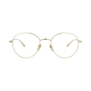 Очки Gucci Круглая оправа Металлические оптические оправы 'Золотой/Прозрачный'