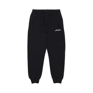Off-White Script Logo Slim Cuff Sweatpants 'Черный/Белый'