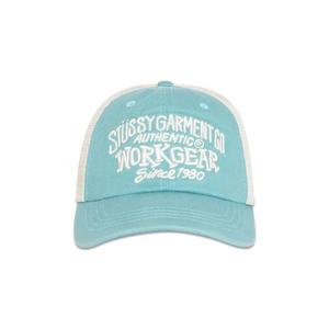 Бейсболки Stussy Low Profile Workgear Strapback 'Teal'