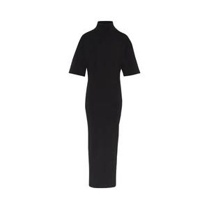 Платье Jean Paul Gaultier Printed High Neck Long Dress 'Black/Dark Grey'